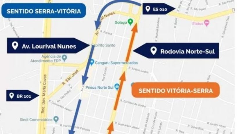 Binário da Norte-Sul: obras devem melhorar o trânsito da região de Jardim Limoeiro