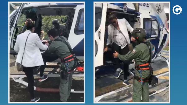 Resgate de gestante em Santa Leopoldina