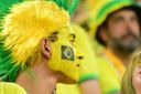 Torcida da Seleção Brasileira em jogo contra a Coreia do Sul, pelas oitavas de final da Copa do Mundo do Catar, no estádio 974(Vitor Jubini)