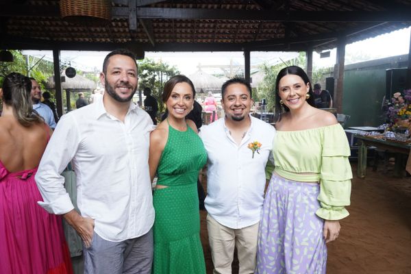 Bruno Andrea e Simone Farah, Pablo Pavon e Marly Farah 