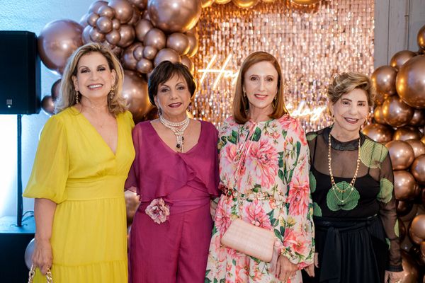 Beth Ribeiro, Alzira Torres, Mary Helal e Walmir Sasso
