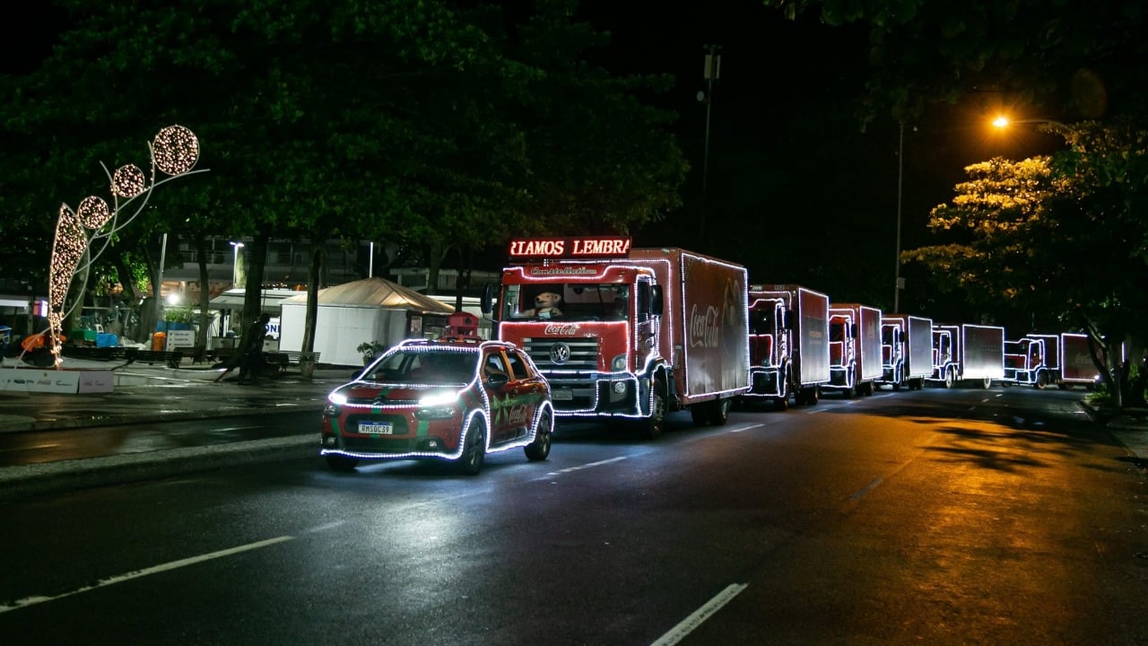HZ | Caravana de Natal Coca-Cola circula por 26 cidades do ES; veja a  programação | A Gazeta