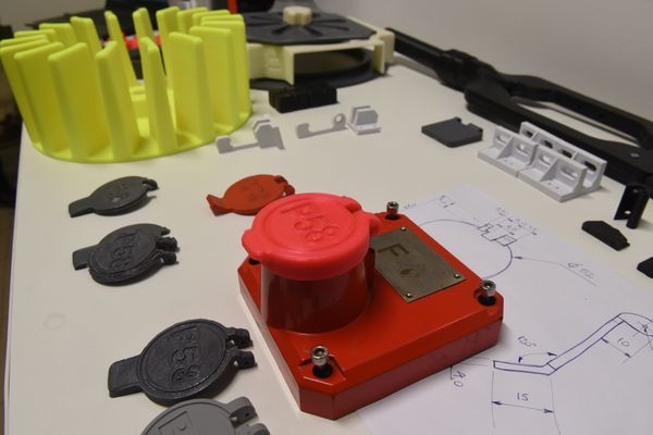 Peças de equipamentos da Petrobras feitas com a impressora 3D    por Carlos Alberto Silva
