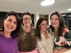 Renata Rasseli, Eulália Chieppe, Maria Izabel Braga e Sueli Chieppe