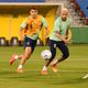 Copa do Mundo. Treino da Seleção Brasileira no estádio Grand Hamad em Doha, no Catar.