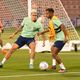 Copa do Mundo. Treino da Seleção Brasileira no estádio Grand Hamad em Doha, no Catar.