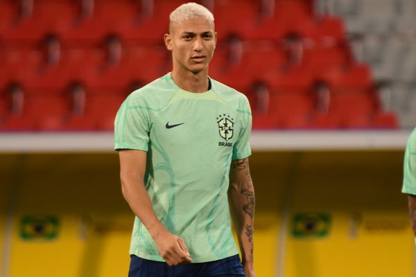 Copa do Mundo. Treino da Seleção Brasileira no estádio Grand Hamad em Doha, no Catar. por Vitor Jubini