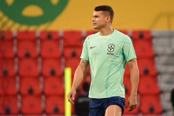 Copa do Mundo. Treino da Seleção Brasileira no estádio Grand Hamad em Doha, no Catar. por Vitor Jubini