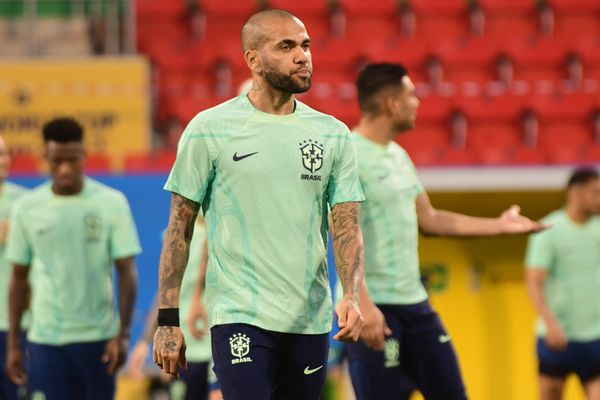 Copa do Mundo. Treino da Seleção Brasileira no estádio Grand Hamad em Doha, no Catar. por Vitor Jubini