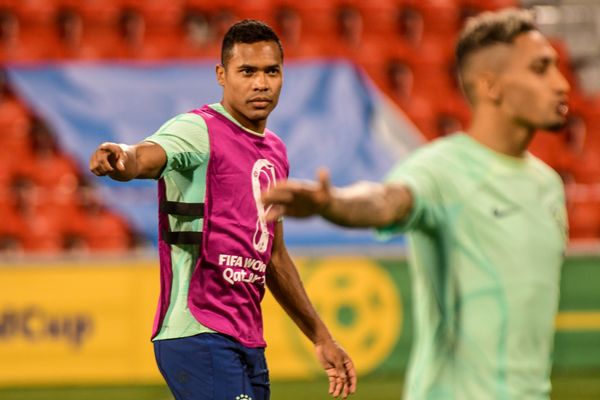 Copa do Mundo. Treino da Seleção Brasileira no estádio Grand Hamad em Doha, no Catar. por Vitor Jubini