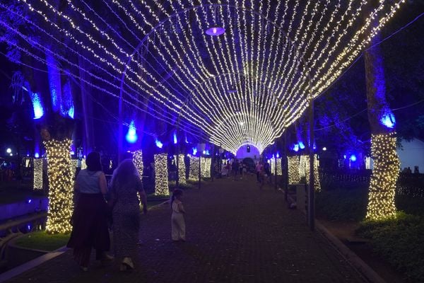 Iluminação de Natal  por Carlos Alberto Silva