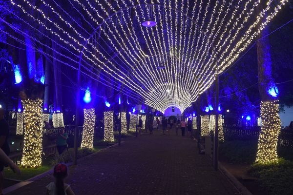 Iluminação de Natal  por Carlos Alberto Silva