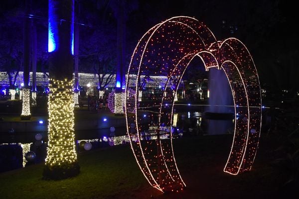 Iluminação de Natal  por Carlos Alberto Silva