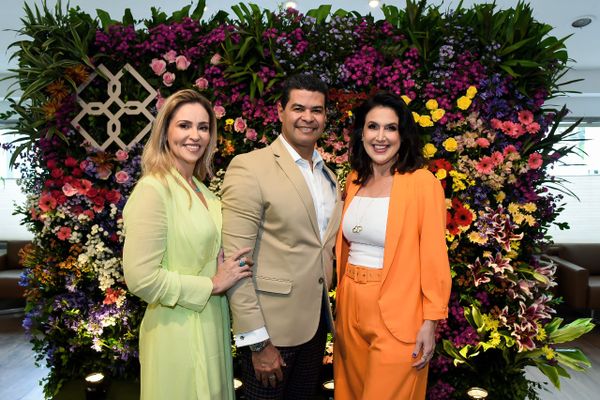 Tatiana e Dorion Soares e Renata Rasseli