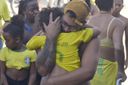 Torcedores em São Pedro, Vitória, lamentam eliminação do Brasil na Copa do Mundo do Catar, após derrota nos pênaltis para a Croácia(Ricardo Medeiros)