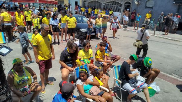 Torcida acompanha Brasil e Croácia na arena em São Pedro, Vitória por Ricardo Medeiros