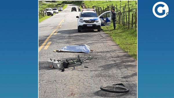 Ciclista morre após ser atropelado por carro em Alegre