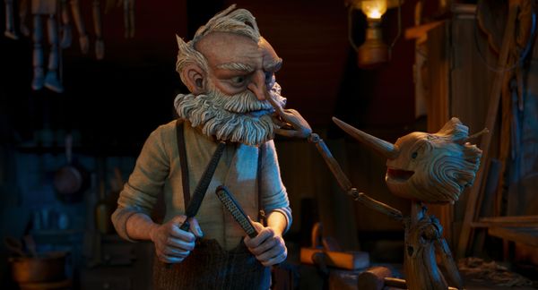"Pinóquio por Guillermo del Toro", filme da Netflix em que o cineasta mexicano reinventa o personagem clássico. Crédito: Netflix/Divulgação