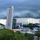 Imagem - Tempo muda de repente e chuva forte atinge bairros da Grande Vitória