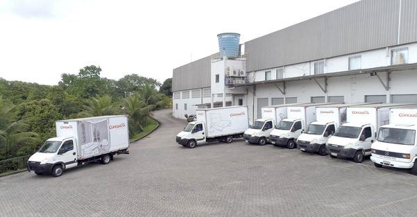 Área de Logística da Móveis Conquista