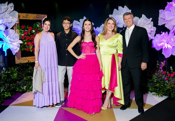 Renata Rasseli, Ricardo Zanete Hees de Carvalho, Alice, Jaque Devens e Francisco Carvalho