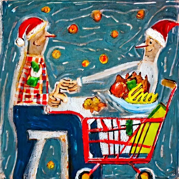 Ceia de Natal econômica
