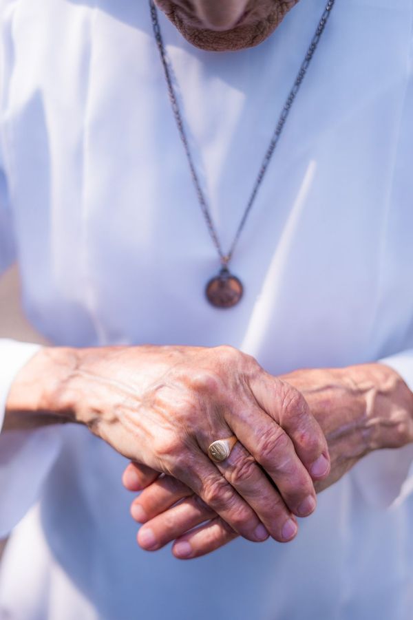 Irmã Otília se dedica a pacientes de hospital em Cachoeiro  por Rafael Duarte 