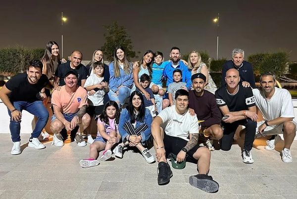Messi curte folga com a família após classificação da Argentina à final da Copa do Mundo