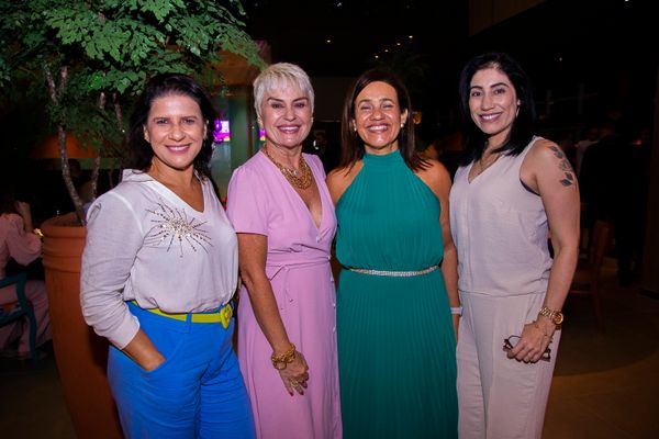 Jadna Duque, Cristina Dockhorn, Luciane Ventura e Eliana Gorritti