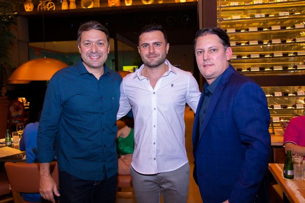 Raphael Brotto, Ricardo Peterle e Sylvio Drummond