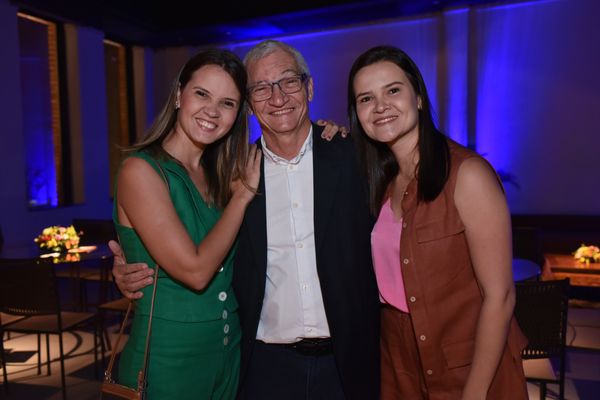 Amanda, Ricardo e Aline De Martin  