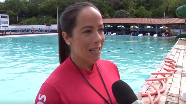 Capitão Gabriela Andrade, do Corpo de Bombeiros