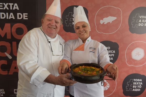 Chef Juarez Soares e chefFabricia Sarria