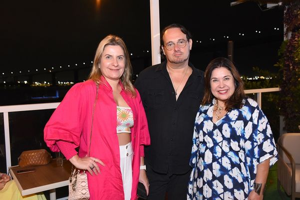 Daniela Andrade, Marcelo Lima e Rita Tristão