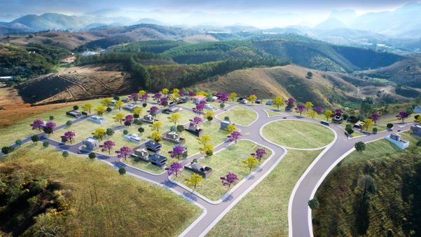 O Ita Park conta com toda a qualidade em infraestrutura já conhecida da CBL, incluindo rede de água, rede de drenagem, iluminação pública, praça, campo de futebol e playground. por Lotes CBL/Divulgação