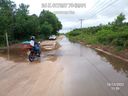 Chuva causa estragos e interdita ES 422 entre São Mateus e Conceição da Barra(DER-ES | Divulgação)