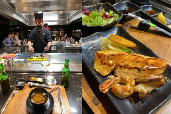 O Kaito Teppanyaki oferece gastronomia asiática