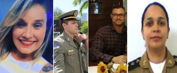 Claudia Silva, Wagner Souza, Paulo Rebelo e Aline Maria foram baleados por policial militar 