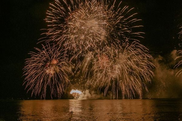 Queima de fogos em Vila Velha no Réveillon 2022