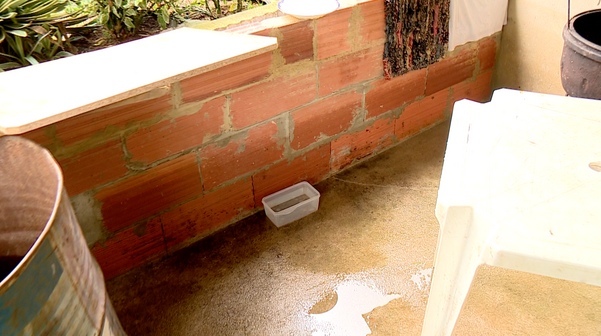 Ruas alagadas e desmoronamento: temporal causa estragos em Marilândia