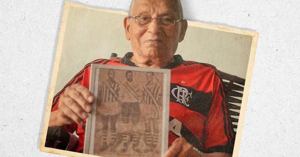 Lenda do futebol capixaba e ídolo de Santo Antônio e Desportiva, Adjalma morreu aos 98 anos, neste sábado (8)