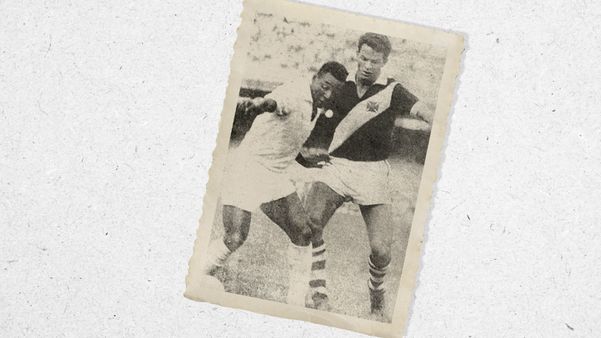 Pelé e Fontana travaram grandes duelos, nos anos 1960, nos jogos entre Santos e Vasco