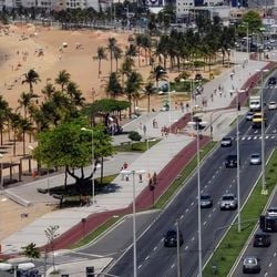 Apenas duas faixas no sentido Centro estarão liberadas para o fluxo de veículos; Guarda Municipal orienta que condutores procurem rotas alternativas na região