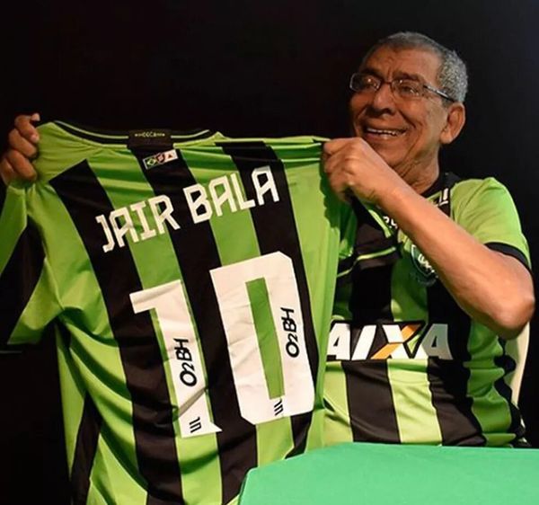 Jair Bala foi homenageado recentemente pela torcida do clube mineiro