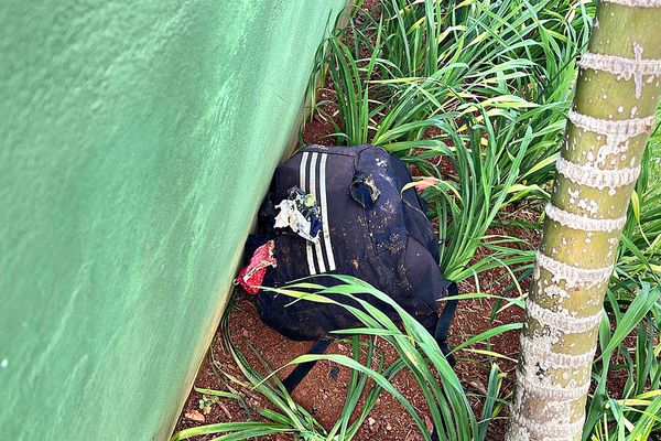 Mochila abandonada próxima a hotel em Brasília (DF)