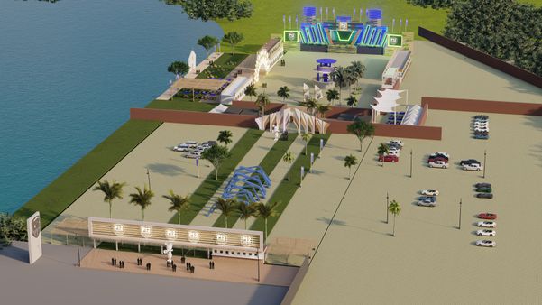 Além disso, o P12 possui calçamento em toda área de shows para proporcionar conforto ao público, principalmente, para pessoas com deficiência(PcD). por P12 Guarapari/Divulgação