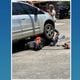 Imagem - Motociclista fica ferida após colisão com carro em Cachoeiro