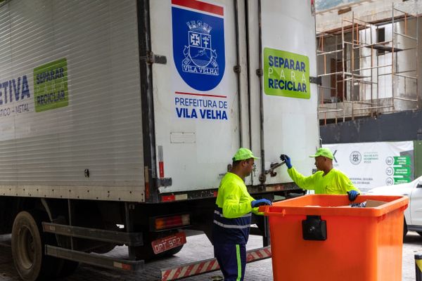 Coleta seletiva em Vila Velha
