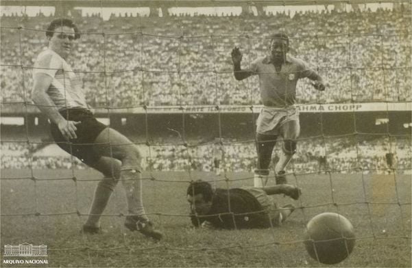 Pelé em campo