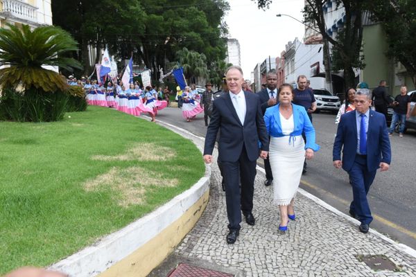 Renato Casagrande participa de cerimônia de recondução ao cargo no governo do Estado, no Palácio Anchieta por Carlos Alberto Silva